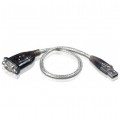 Konwerter szeregowy adapter USB 2.0 A / RS-232 (D-Sub 9-pin) UC232A1 ATEN na kablu 1m