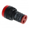 Lampka kontrolna sterownicza LED Czerwona 230V fi:22mm ADELID