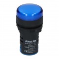 Lampka kontrolna sterownicza LED Niebieska 24V fi:22mm ADELID