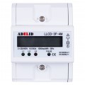 Licznik zużycia energii elektrycznej 3-fazowy 10/100A 4-modułowy z wyświetlaczem LCD ADELID