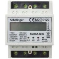 Licznik zużycia energii elektrycznej MID 3-fazowy 10/100A 4-modułowy z wyświetlaczem LCD SCHELINGER