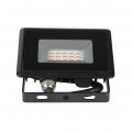 Naświetlacz LED SMD 10W 850lm IP65 czarna obudowa kolor światła czerwony V-TAC VT-4011-C