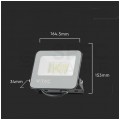 Naświetlacz LED SMD 30W 4800lm 4000K IP65 czarny NW V-TAC VT-44031-B 5 LAT GWARANCJI