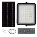 Naświetlacz solarny naścienny LED z czujnikiem zmierzchu 10W 800lm 4000K 6000mAh czarny barwa NW biała neutralna V-TAC VT-80W