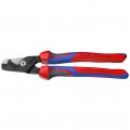 Nożyce do cięcia kabli miedzianych i aluminiowych 225mm KNIPEX 95 12 225