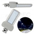 Oprawa, lampa uliczna LED SMD 100W 13500lm 6500K IP65 szara barwa CW biała zimna IK08 V-TAC SAMSUNG VT-104ST 5 LAT GWARANCJI