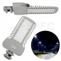 Oprawa, lampa uliczna LED SMD 150W 20300lm 6400K IP65 szara barwa CW biała zimna IK08 V-TAC SAMSUNG VT-154ST 5 LAT GWARANCJI