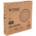 Oprawa przemysłowa LED SMD 100W 8500lm 6500K IP65 czarna CW IK05 HighBay V-TAC VT-90101 2 LAT GWARANCJI