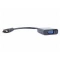 OUTLET Adapter HDMI -> SVGA (D-Sub 15-pin) Full HD (wtyk / gniazdo) czarny 20cm