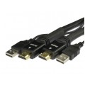 OUTLET AUDA Prestige Kabel HDMI 1.4a Premium High Speed Full HD 4K@24 60m ze wzmacniaczem USB