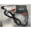 OUTLET Młotowiertarka udarowa sieciowa 230V 500W z uchwytem SDS-Plus 2-funkcyjna 1.5J GRAPHITE 58G536