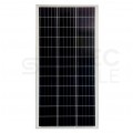 OUTLET Panel solarny PV polikrystaliczny Bateria słoneczna 18V 140W turystyczna do kamperów + 2x przewód MC4 0,9m