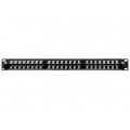 Patch panel RACK 19" kat.6 48p UTP z półką 1U ATEL