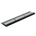 Patch panel RACK 19" kat.6 48p UTP z półką 1U ATEL