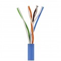 Patchcord UTP kat.5e kabel sieciowy LAN 2x RJ45 linka niebieski 5m NEKU