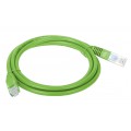 Patchcord UTP kat.5e kabel sieciowy LAN 2x RJ45 linka zielony 2m Alantec