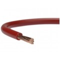 Przewód instalacyjny H07V-K / LgY 6 750V czerwony linka giętka Elektrokabel