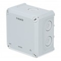 Puszka instalacyjna natynkowa NFK08 85x85x54mm bezhalogenowa hermetyczna IP66 szara NEPTUN Compact F-TRONIC