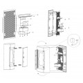 Rozdzielnica natynkowa PNS-MM 3x18 modułów IP40 (400V AC) 396x526x112mm plastikowa drzwi transparentne NOARK