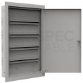 Rozdzielnica podtynkowa metalowa 4x24 modułów IP30 (400V AC) 815x523x130mm drzwi pełne KOLE SYSTEMS