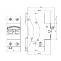 Rozłącznik izolacyjny 40A 3-biegunowy 3P (400V AC) 3-modułowy FR303 Legrand