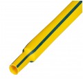 Rurka termokurczliwa RTS 12,7/6,4mm żółto-zielona 1m