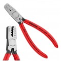 Szczypce do zaciskania tulejek kablowych 0,25-2,5mm2 powlekane KNIPEX 97 61 145 F