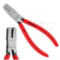 Szczypce do zaciskania tulejek kablowych 0,25-2,5mm2 powlekane KNIPEX 97 68 145 A