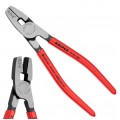 Szczypce do zaciskania tulejek kablowych 0,5-6mm2 powlekane KNIPEX 97 81 180