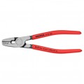 Szczypce do zaciskania tulejek kablowych 0,5-6mm2 powlekane KNIPEX 97 81 180