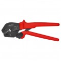 Szczypce do zagniatania wygięte 0,1-2,5mm2 obsługiwane dwoma rękoma KNIPEX 97 52 04