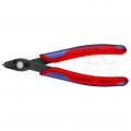 Szczypce precyzyjne tnące 125mm Super Knips czernione dla elektroników KNIPEX 78 61 140