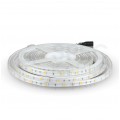 Taśma 150x LED 5050 4.8W/mb 3000K IP65 12V op=5m barwa WW biała ciepła V-TAC VT-5050