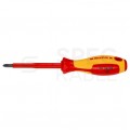 Wkrętak izolowany PH2 212mm VDE 1kV dla elektryka KNIPEX 98 24 02