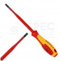 Wkrętak izolowany płaski Slim 5,5x232mm VDE 1kV dla elektryka KNIPEX 98 20 55 SL