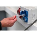 Wkrętaki izolowane 1KV dla elektryka 4xPŁ. + 2xPH + próbnik napięcia SONEL Ergonic VDE zestaw 6 sztuk