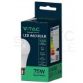 Żarówka LED E27 230V 10,5W 1055lm 6500K IP20 barwa CW biała zimna V-TAC VT-2112-N