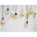 Żarówka LED E27 230V 2W 270lm 2700-3200K Gold Retro Shine kula barwa WW biała ciepła SPECTRUM LED