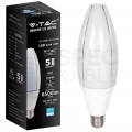 Żarówka LED E40 230V 60W 6500lm 4000K IP20 barwa NW biała neutralna V-TAC SAMSUNG VT-260 5 LAT GWARANCJI