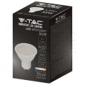 Żarówka LED GU10 230V 4,5W 400lm 3000K IP20 barwa WW biała ciepła V-TAC VT-1975