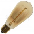 Żarówka węglowa E27 230V 60W 180lm 2200K ST58 retro "Edison" barwa WW biała ciepła BOWI