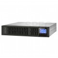 Zasilacz awaryjny UPS TOWER/RACK 19" 2U 2400W / 3000VA 6x9 Ah VFI 3000 CRM LCD PowerWalker