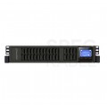 Zasilacz awaryjny UPS TOWER/RACK 19" 2U 2400W / 3000VA 6x9 Ah VFI 3000 CRM LCD PowerWalker