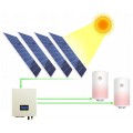 Zestaw solarny 2150W do grzania wody w bojlerach: Przetwornica ECO Solar Boost MPPT-3000 PRO 3.5kW + 5x Panel solarny monokrystaliczny 430W + 2x25mb kabel solarny+ złącza MC4