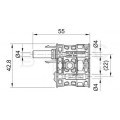 Złącze solarne MC4 dwójnik równoległy fotowoltaiczny PV IP67 Staubli Multi-Contact 1x gniazdo(+) -> 2x wtyk(-) EVO2