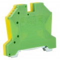 Złączka szynowa 1-torowa ZUG 6mm2 41A żółto-zielona EM GROUP