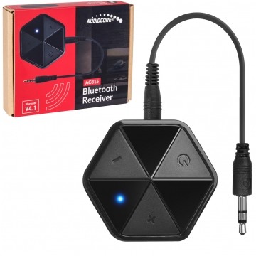 Adapter Bluetooth 4.1 bezprzewodowy Odbiornik transmiter Audio do gniazda AUX mini Jack 3,5mm