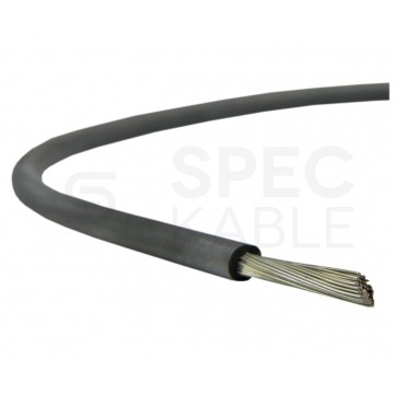 Kabel silikonowy SIF 180°C 300/500V 0,5 ciepłoodporny LSOH czarny linka Basoglu