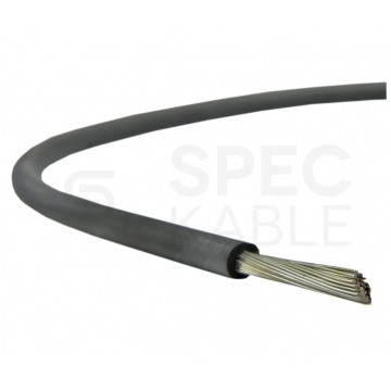 Kabel silikonowy SIF 180°C 300/500V 0,75 ciepłoodporny LSOH czarny linka Basoglu