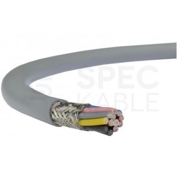 Kabel sterowniczy BiT LIYCY 10x0,5mm2 szary 300/300V ekranowany olejoodporny linka Bitner